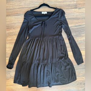 Black Jessica Simpson long sleeved dress